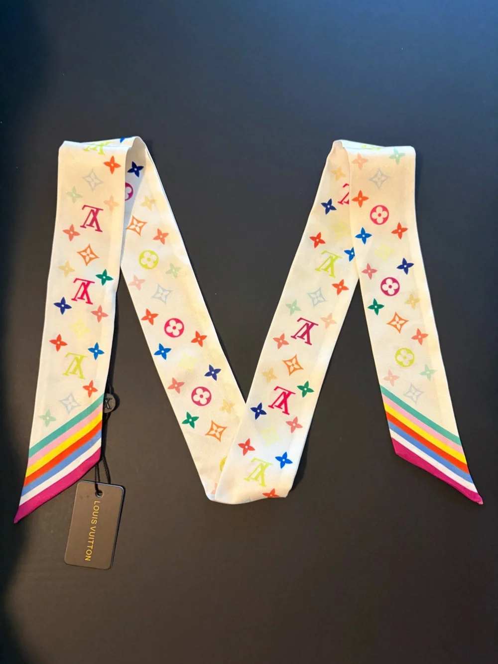 Fashion Silk Long Scarf Twilly